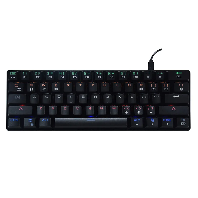 87 Keys Professional Mechanical Keyboard Small Layout No Numeric Keypad