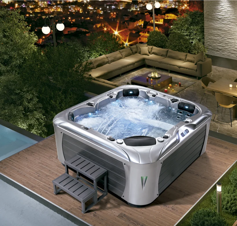 Best Price Rocky Balboamassage Bathtubsbs Outdoor Acrylic Massage Modern 304 Stainless Steel Freestanding USA Bolboa System