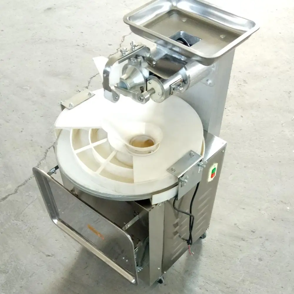 Автоматическая игра липкая паста для хлеба baoji тесто мяч кубический разделитель и резак круглая роликовая машина