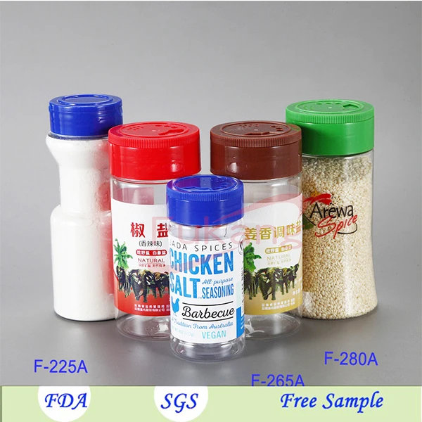 Оптовая продажа 200 мл бутылка от производителя, ПЭТ пластиковые 200cc контейнер для приправ