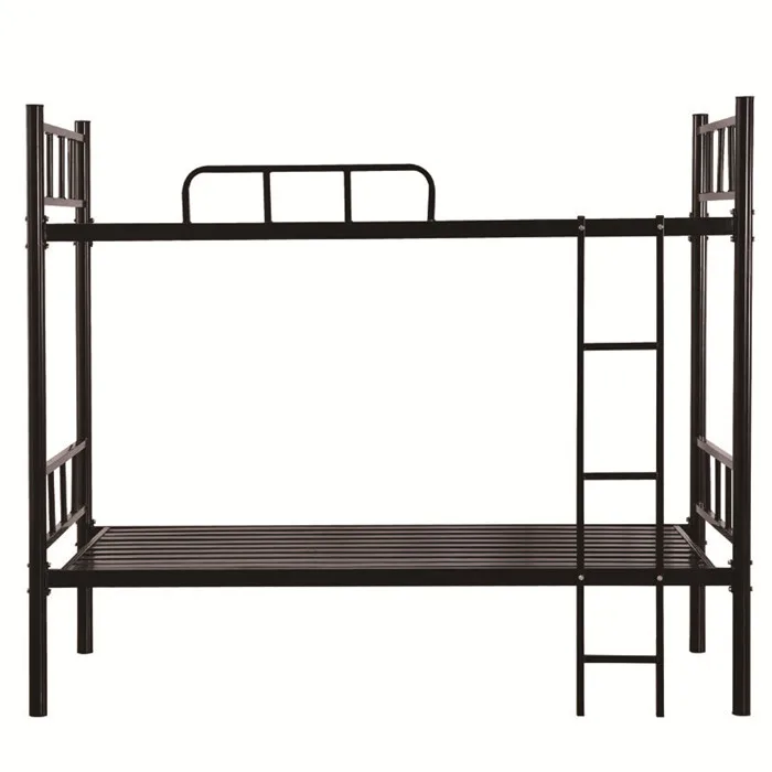 Custom made home dormitory three person used metal 3 tier bunk bed