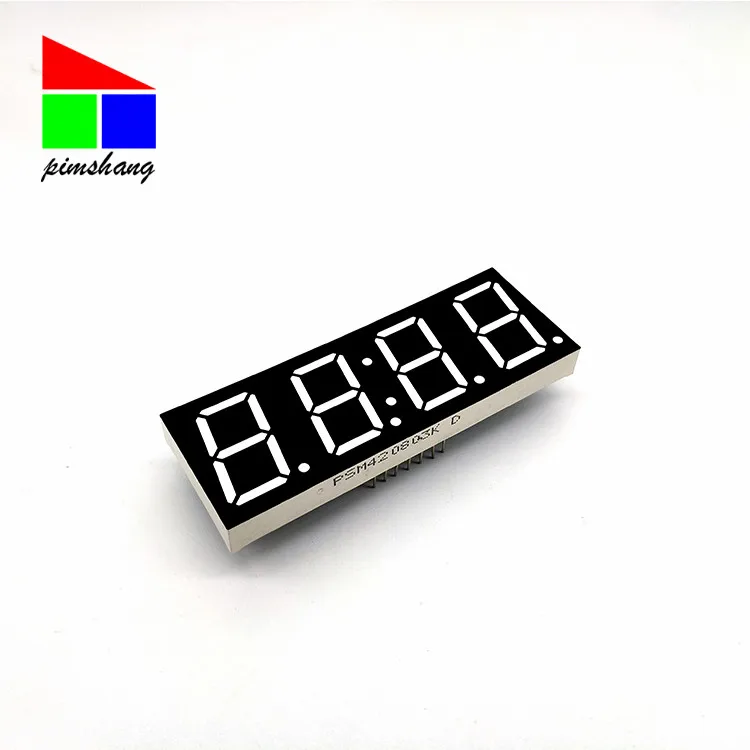 Factory price 4 bits 7 segments 0.8 inch for pulse dust removal display