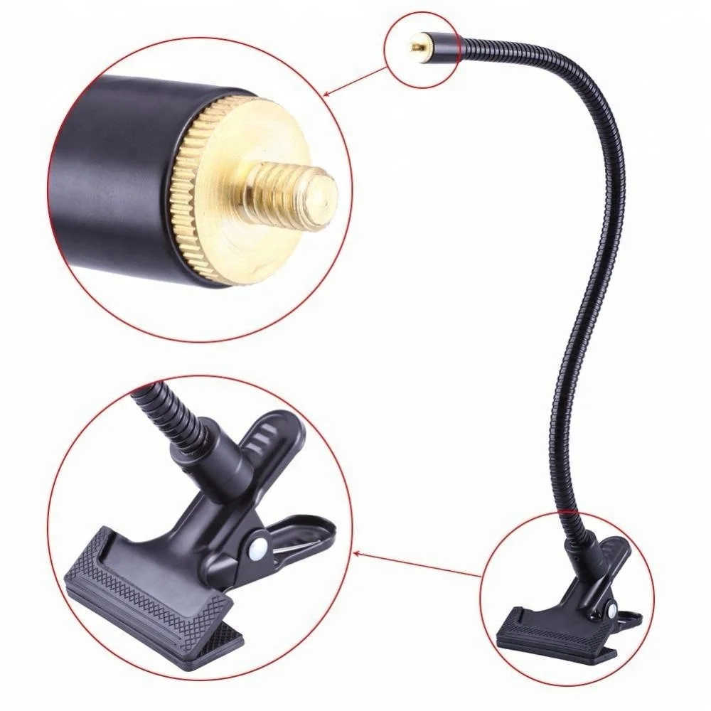 Super Clamp Camera Mount Flexible Arm Gooseneck