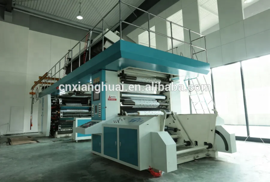 High Quality CI Type Flexo Printing Press Central Drum Paper Bag Plastic Film Flexo Printing Machine