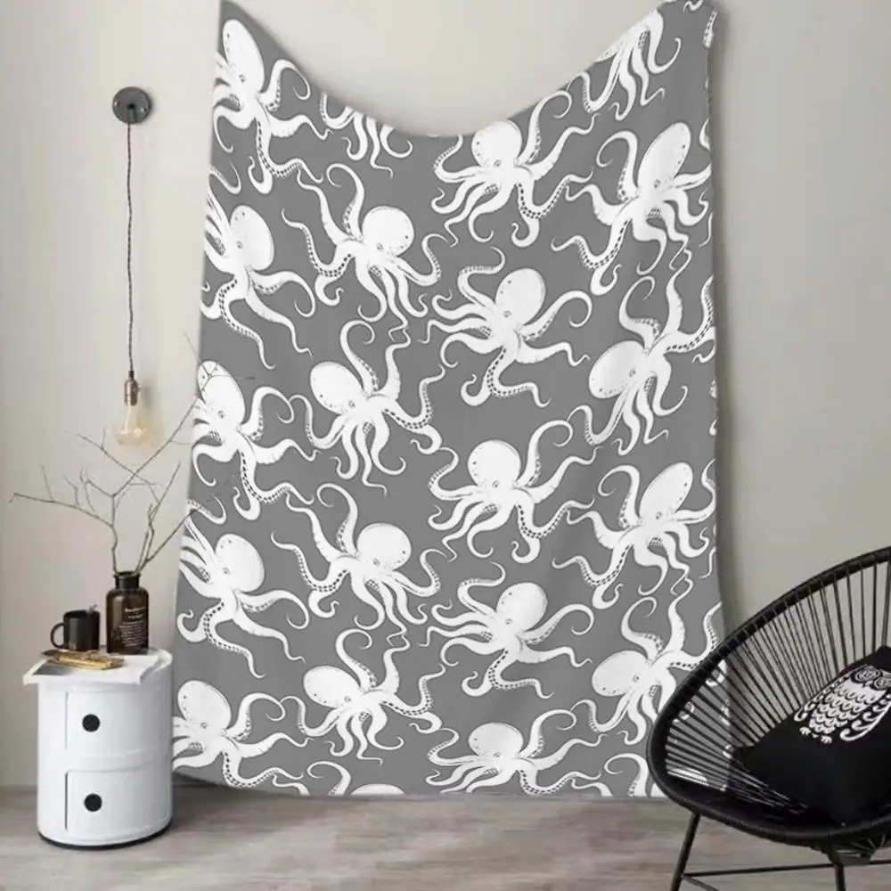 
Cartoon Rabbit Pattern Kids Weighted Blanket Fleece Baby Milestone Blanket 