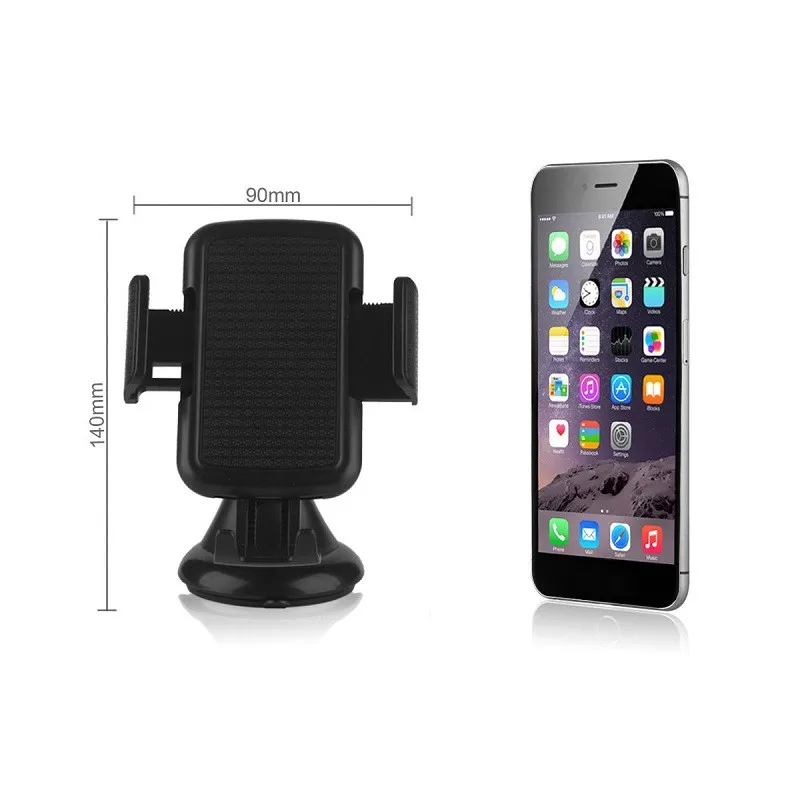 Universal windshield Dashboard car mount 360 degree rotation phone holder for mobile phone GPS