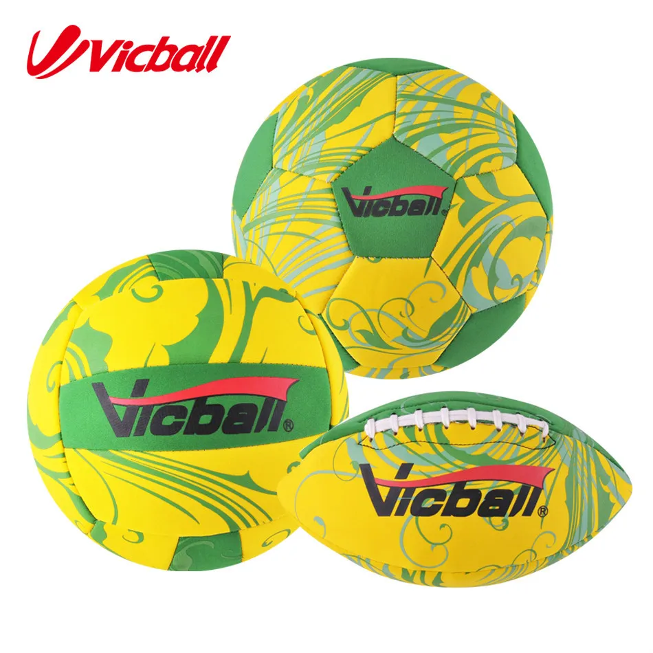 Machine Sewing Neoprene custom design oem volleyball ball size 5 inflatable beach volleyball
