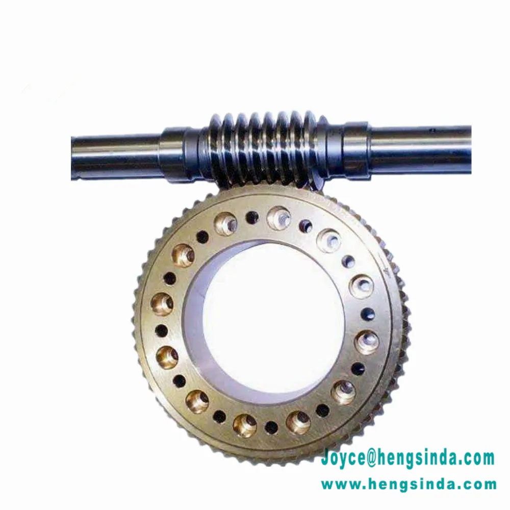 CNC machining stainless steel worm gear