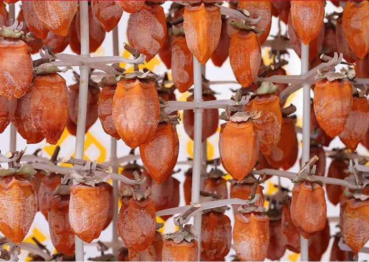 Chinese Dried fruits dried persimmon price high sweet orange colour