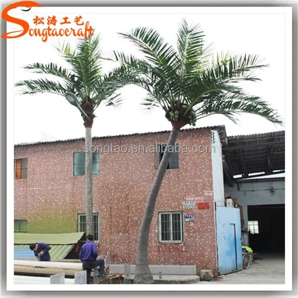 Customize make artificial fake coconut palm tree artificial palm coconut tree
