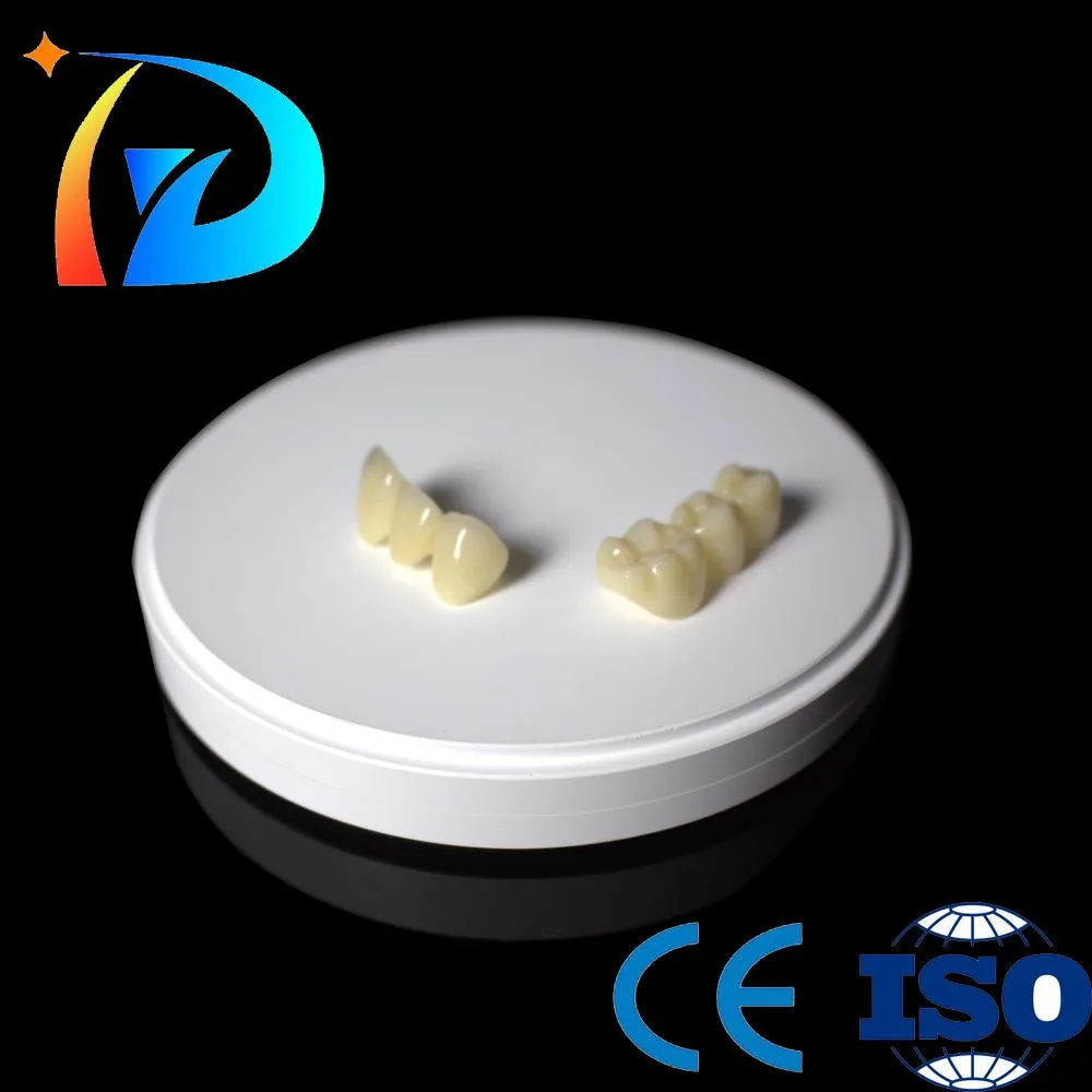 dental laboratory zirconia block ceramic crowns/dental implant supports