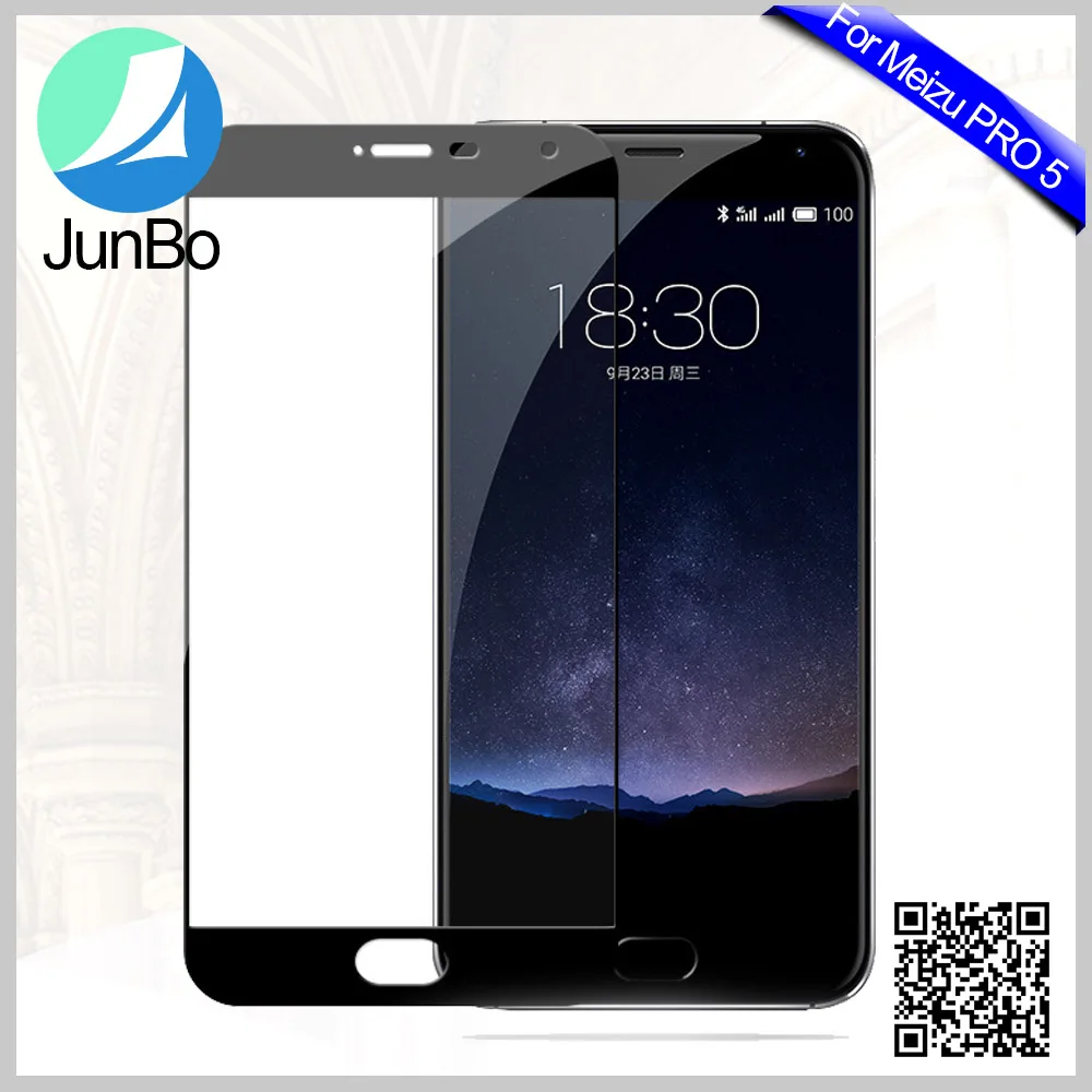 Мобильные Телефоны, Аксессуары для Meizu Pro 5 Гальванических Закаленное Стекло-Экран Протектор