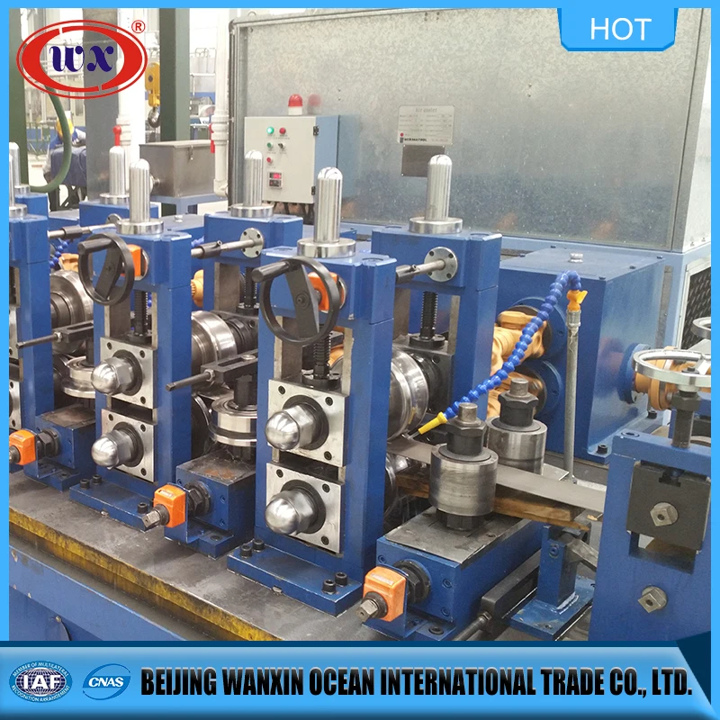 EMT metal conduit pipe making machine