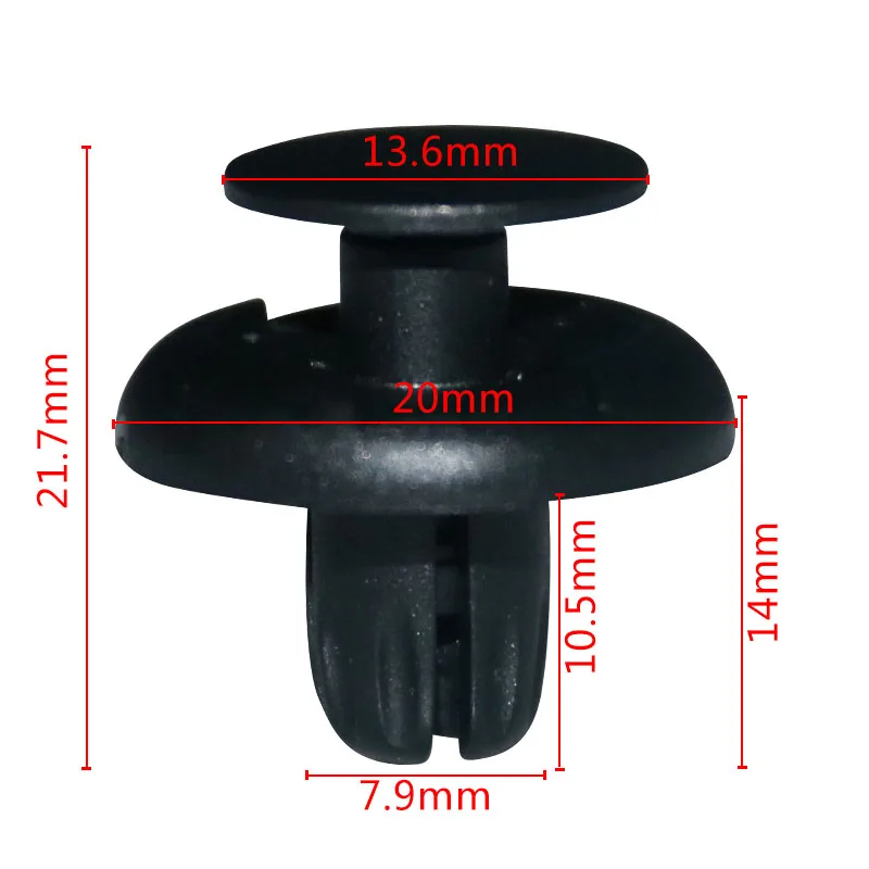 push type door trim panel car clips  automotive fasteners plastic clips for cars Auto body clips plastic rivets for cars101865