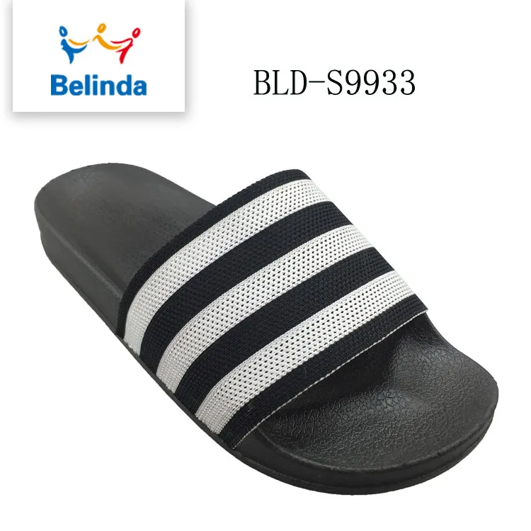 Новые Пользовательские полосатые китайские Тапочки для женщин