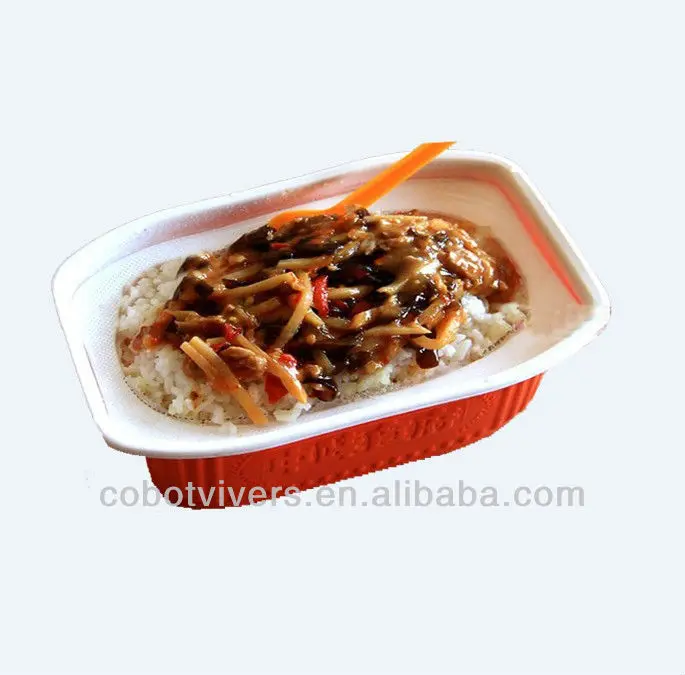 self heating rice box cooked instant rice dish