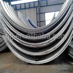 large diameter corrugated steel pipe