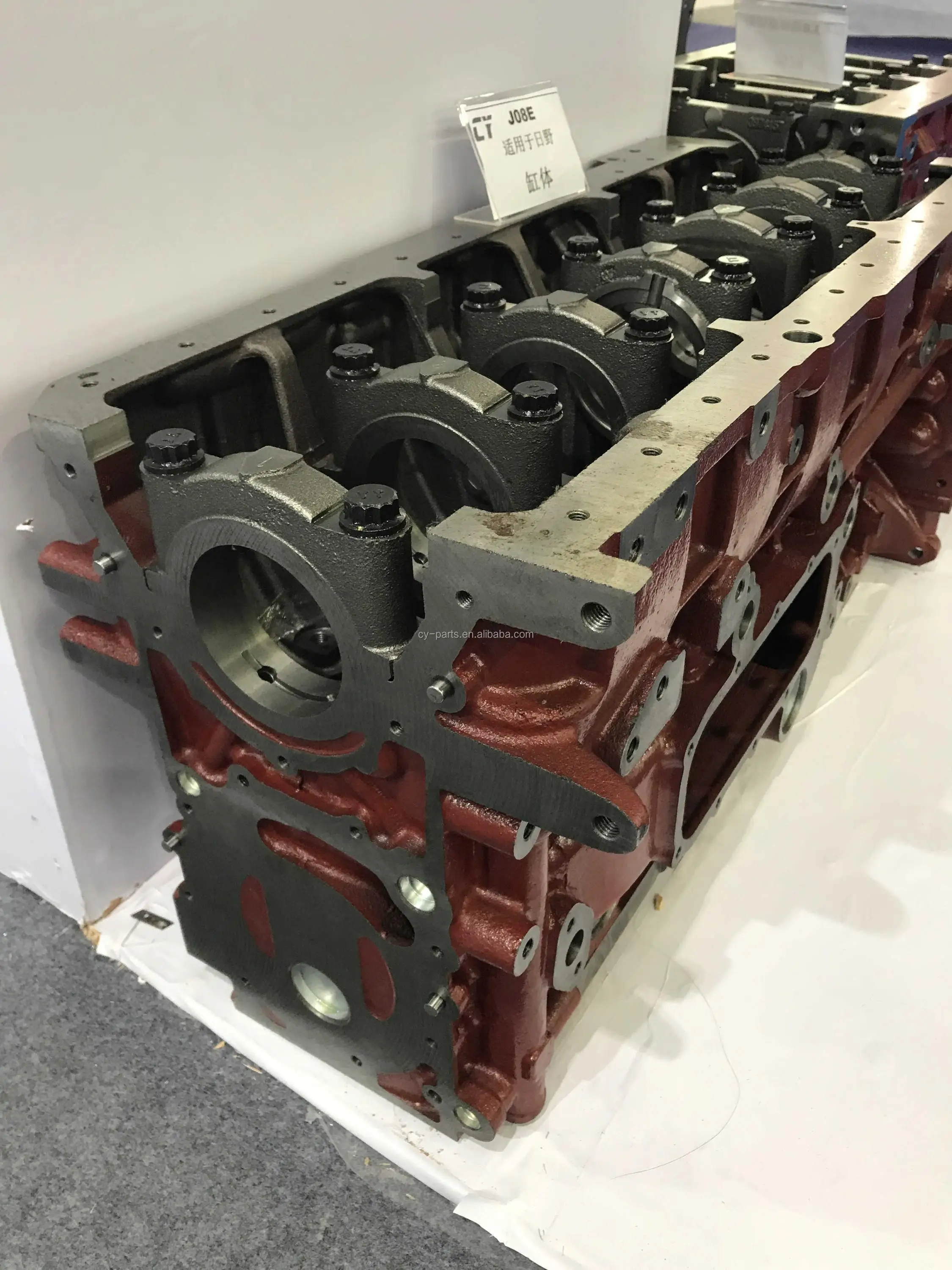 J08E SK350-8 new Cylinder block Engine block