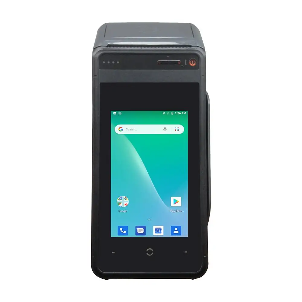 
Waypotat 4G cheap emv android handheld pos terminal with printer NFC 
