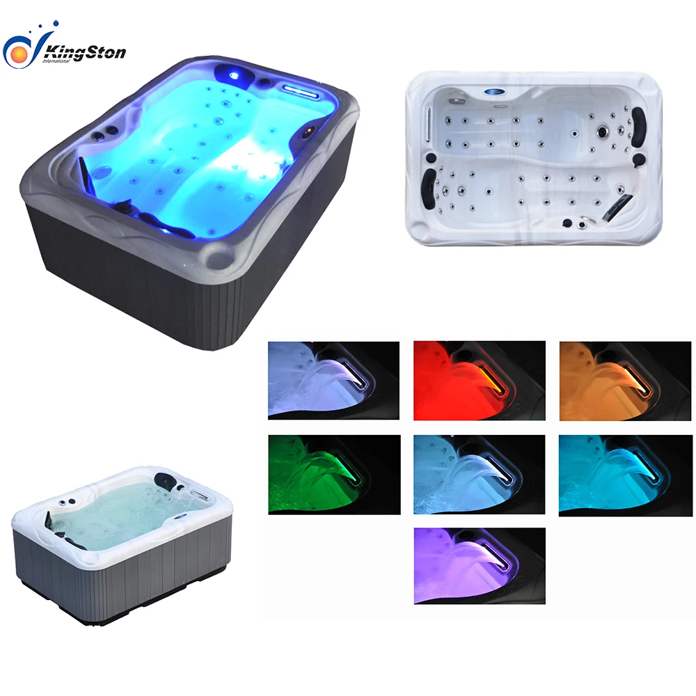 Comfortable two Lounge whirlpool balboa spa System garden furniture outdoor SPA tubs