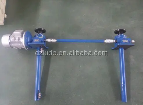 Electric machine worm gear screw jack lift 20 ton