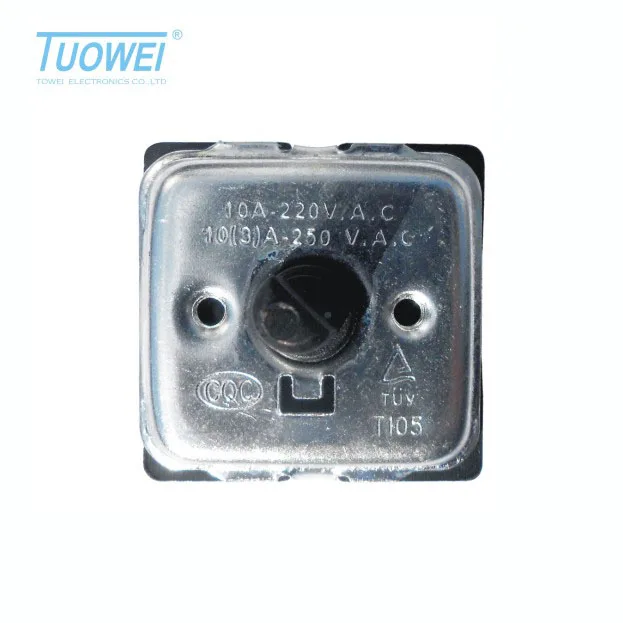 Tuowei band direct supply 13A powerful steel housing Item No.:B3400-124 5 Position 4 speed Heater Rotary Switch