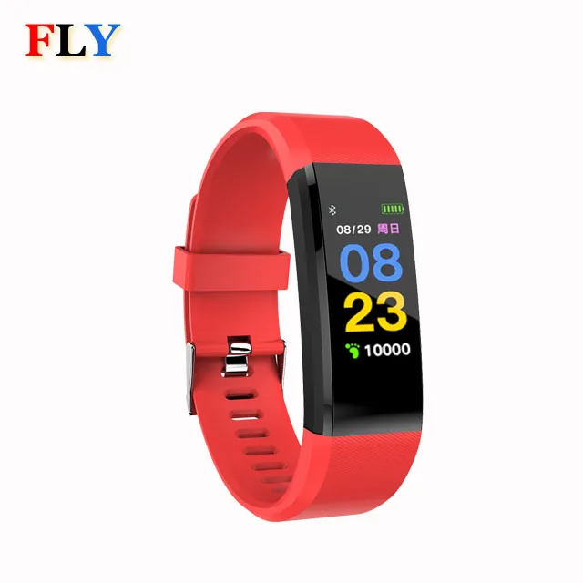 2024 wristband heart rate monitor with 3D  pedometer smart bracelet watches