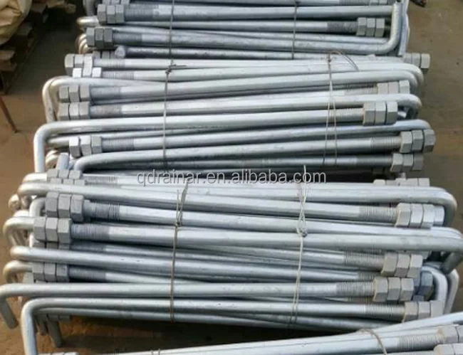 Горячеоцинкованный Якорный болт J-образной формы для строительной промышленности