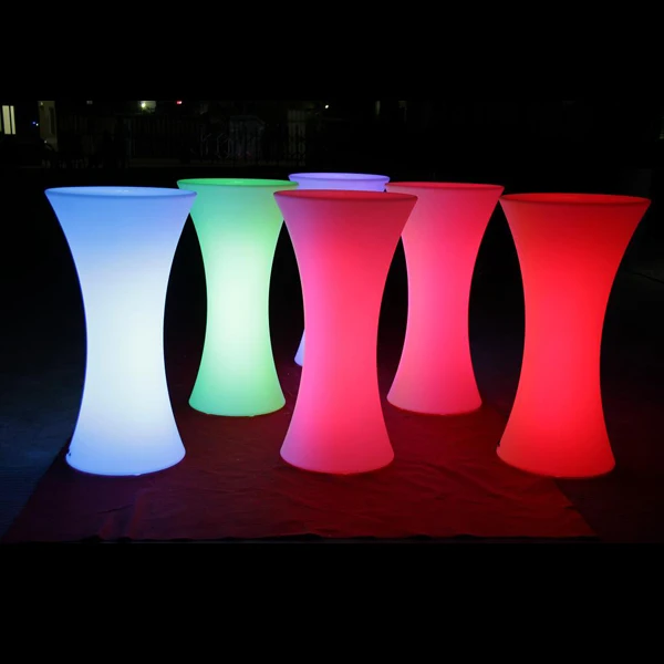 Bright leds16 color changing battery operated power illuminated led bar table and chair lighting furniture