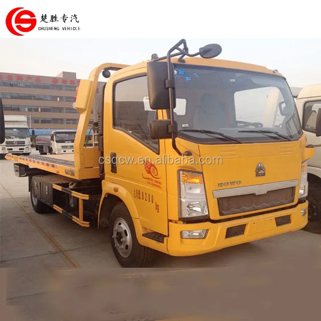 HOWO 4X2 платформа венок грузовик 3t платформа эвакуатор грузовик слайдер эвакуатор на продажу