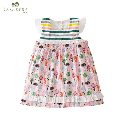 
SAMEBEDE Baby Girls Dress Designs Baby Girls Birthday Dresses SM7859 