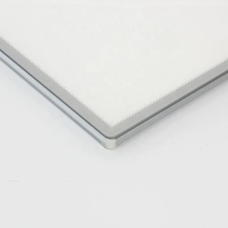 Super High Brightness 7000LUX Slim Aluminum Frame Advertising  LED Light Box With Anti Scratching Glass Panel A3 size