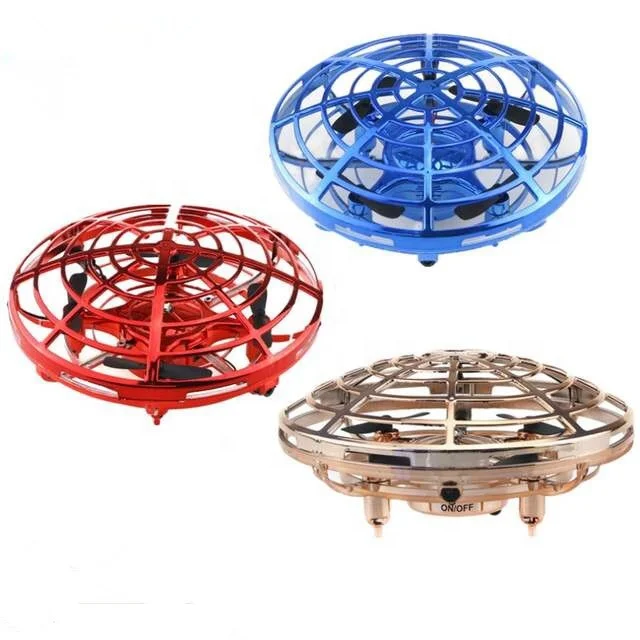 
New product Mini Drone Infrared Sensing Control RC Quadcopter Induction Altitude Hold Headless Mode RTF UFO Drone 