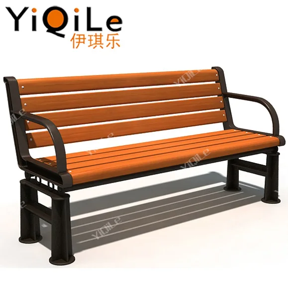High quality outdoor weight bench best price metal bench legs fashionable garden bench wood for supplier