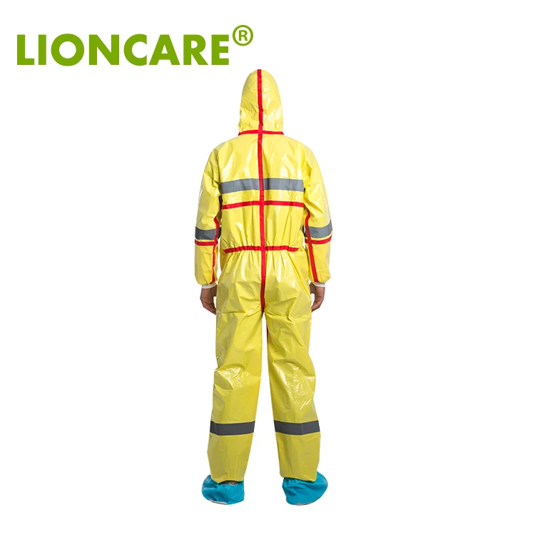 
C400 Type 4/5/6 High Visible Coverall Reflective Coverall 