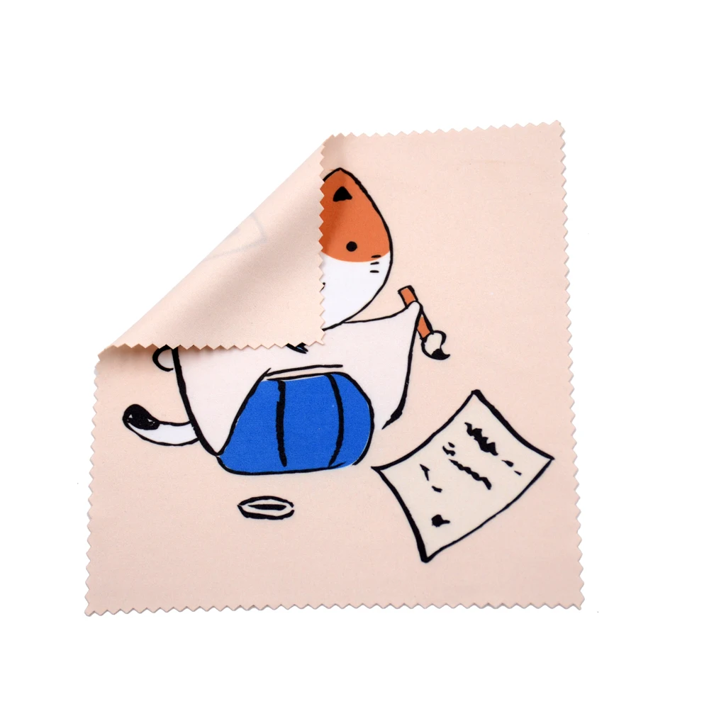 China excellent 250gsm microfiber 70 polyester 30 polyamide glasses lens cleaning cloth roll