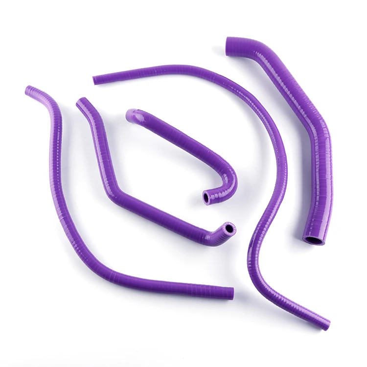 Фиолетовый силиконовый шланг охлаждающей жидкости радиатора для HONDA CBR600 F4i 2004 2005 2006