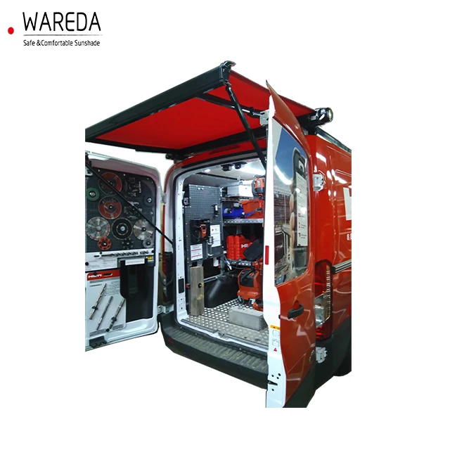High quality Durable full cassette pop up roof retractable motorhome awning