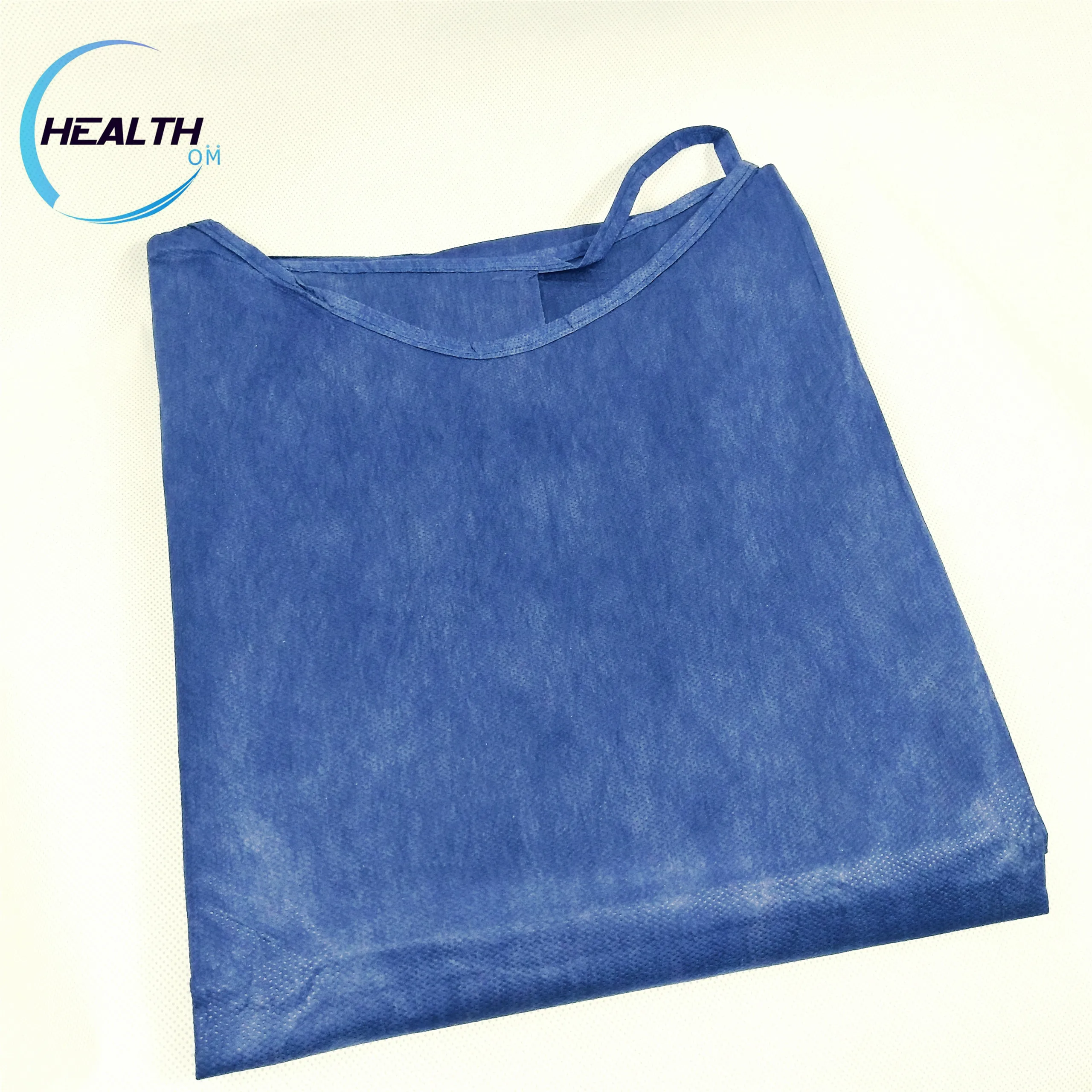 Disposable medical nurse pajamas scrub suit patient gown custom cotton hospital clothing non