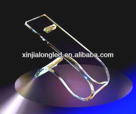 Modern Acrylic Shoe Riser or Acrylic Shoe Display Rack For Mall Clear Acrylic Heel-Rest Elevated Style Shoe Risers