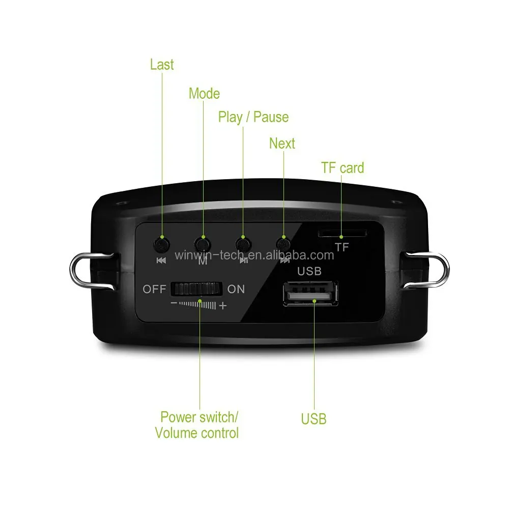 Топ продаж портативных Waistaband питание Мегафон для учителей речах