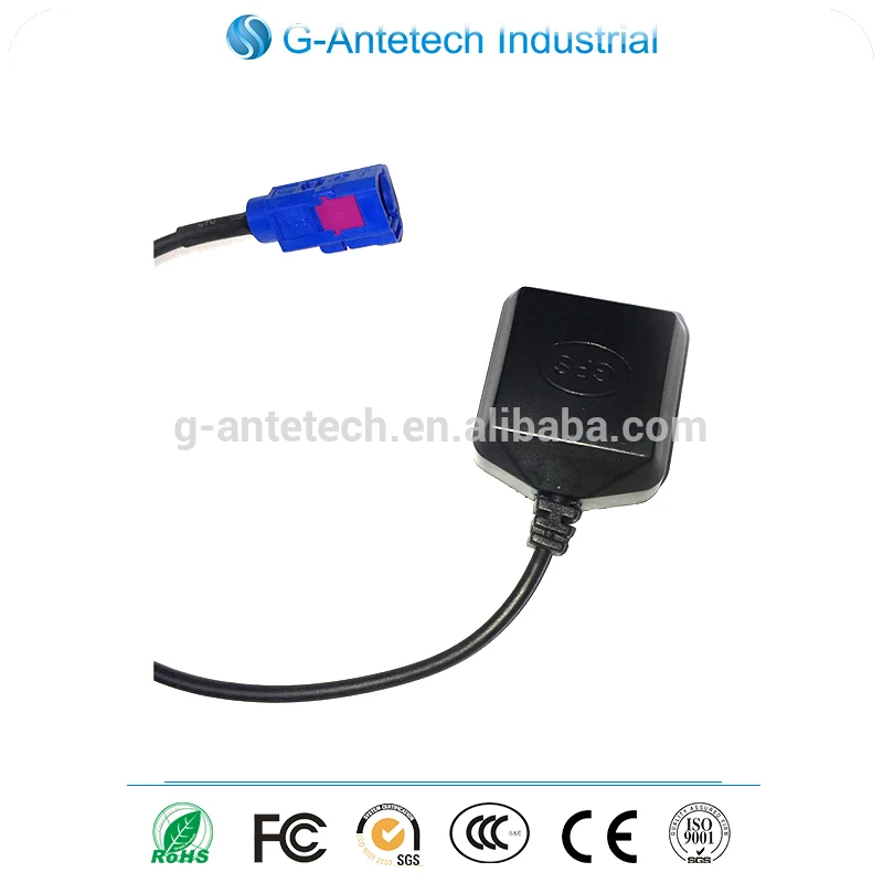 China manufacturer external gps receiver module antenna with sma/mcx/fakra connector for car tracker