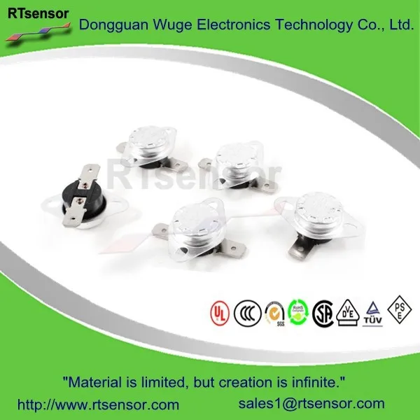 KSD301 250V 10A Thermostat Temperature Control Switch 135 Celsius N.C Temperature Switch Thermostat For Water Heater