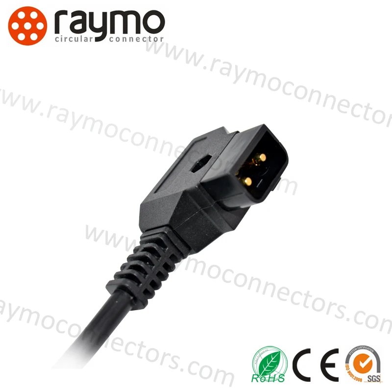 Cable Assembly circular connector FGG To D tap Power Cable