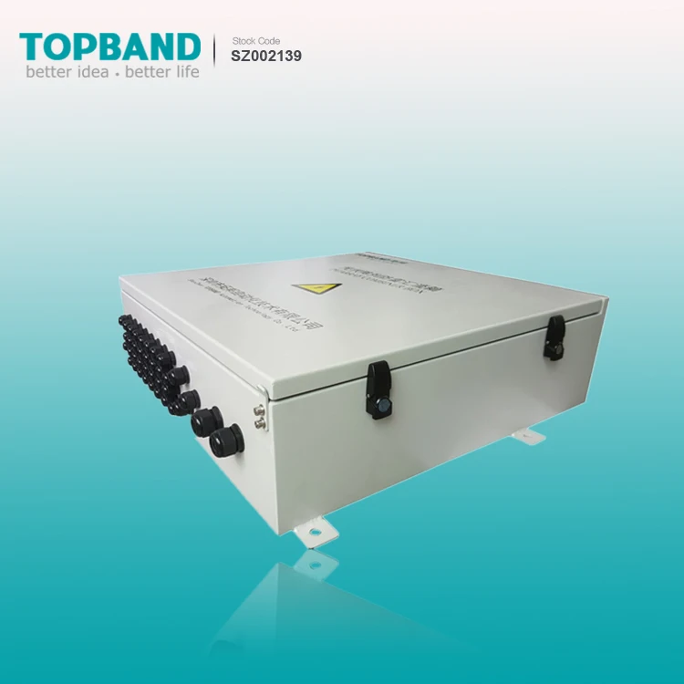 TOPBAND Surge Protection Outdoor 6 Strings to 24 Strings PV Combiner Box  MCB SPD DC solar junction box