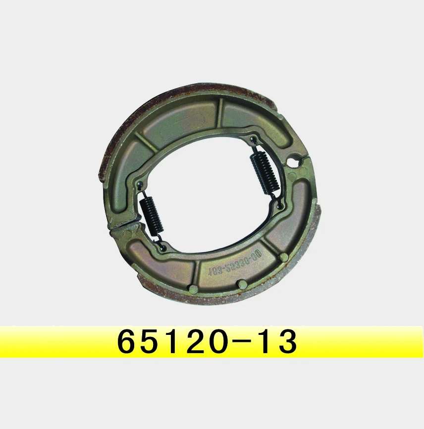 RX125 motorcycle brake shoe 130mm brake shoe/China best quality motorcycle brake shoe