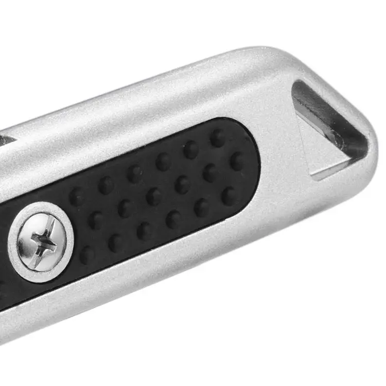 TPR rubber Zinc alloy  metal auto retract safety knife