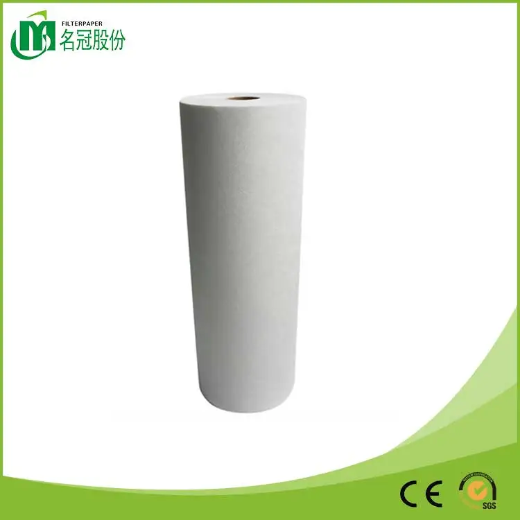 Laminated Glass Fiber Filter Media, oil filter Paper roll