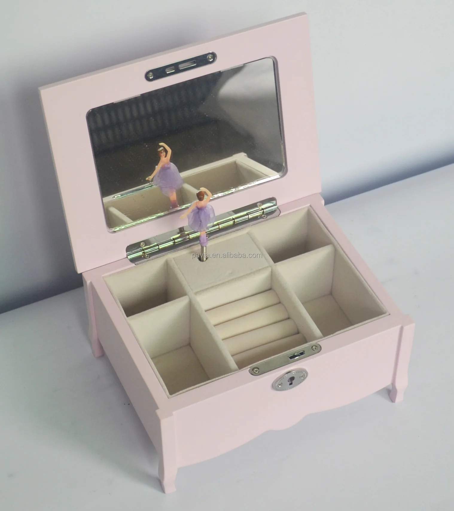 Wholesale music boxes ballerina kids musical mechanism for boxes