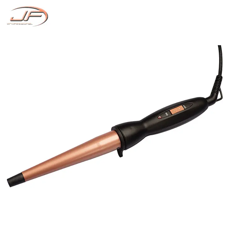 Professional Electric Rotating 25mm Wand Hair Curler Wand Tong Curling Iron Stove Set